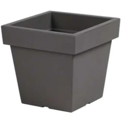 Prosperplast Prosperplats Bloempot - Lichtgrijs - Vierkant - Kunststof - 27 Cm