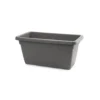 Forte Plastics Plantenbak - Antraciet - Rechthoekig - 60 X 32 X 27 Cm