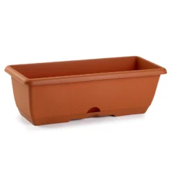 Forte Plastics Plantenbak - Terracotta- Rechthoekig - 50 X 20 X 17 Cm