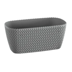 Prosperplast Plantenbak Splofy - Lichtgrijs - Kunststof - 40 Cm