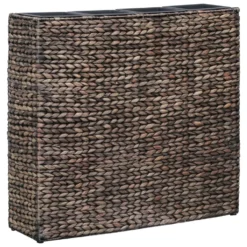 VidaXL Plantenbak Verhoogd Met 4 Potten Waterhyacint Bruin