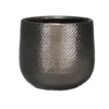 Mica Decorations Bloempot - Bronskleurig - Keramiek - 16 X 14 Cm