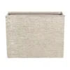 Beliani Plantenbak Voor Buiten EDESSA - Beige Stenenmix