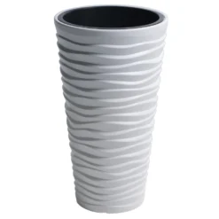 Prosperplast Bloempot Sand - Wit - Buiten - Kunststof - 62 Cm