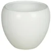 Floran Plantenpot - Wit - Mat - Keramiek - 14 X 11 Cm