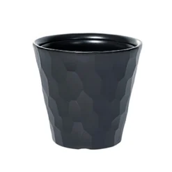 Prosperplast Bloempot Rocka - Antraciet - Buiten - 12 L - 30 Cm