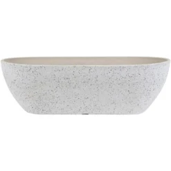 Ter Steege Plantenbak - Balkon - Kunststof - Wit - 55 X 16 Cm