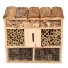 Merkloos Insectenhotel - Voor Bijen En Vlinders - Hout - 30 Cm