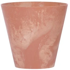 Prosperplast Bloempot - Terracotta - Betonlook - Kunststof - 40 Cm