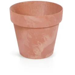 Prosperplast Bloempot - Betonlook - Terracotta - Kunststof - 20 Cm