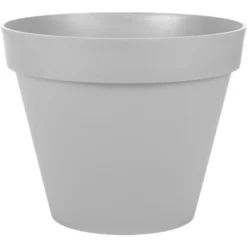 EDA Bloempot - Toscane - Grijs - Kunststof - D20 X H17 Cm - 3 Liter