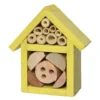 Decoris Insectenhotel - Geel - Vurenhout - 11 Cm