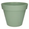 EDA Bloempot - Groen - Kunststof - D30 X H26 Cm