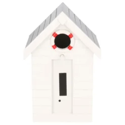 Boltze Vogelhuisje - Wit - Maritiem Strandhuisje - 21 Cm