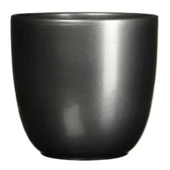 Mica Decorations Tusca Bloempot - H34,5 X Ø39 Cm - Antraciet