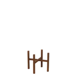 Mica Decorations Ascot Plantenstandaard L16,5 X B16,5 X H16 Cm Roest