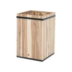Giga Meubel Bloembak Acaciahout - Vierkant - Bloembak Corné Hoog Groot