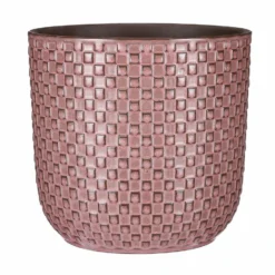 Mica Decorations Plantenpot - Keramiek - Roze - 21 X H20 Cm
