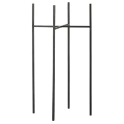 Mica Decorations Plantenstandaard - Verhoger - Zwart - H55 X B24 Cm