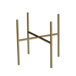 Mica Decorations Plantenstandaard - Verhoger - Goud - H25 X B24 Cm