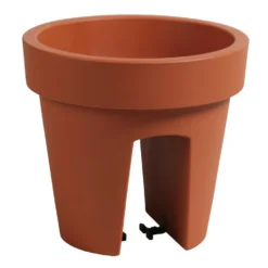 Prosperplast Plantenpot - Kunststof - Terra Cotta - 5L - D25 X H22,5 Cm