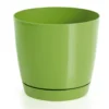 Prosperplast Plantenpot/bloempot - Kunststof - Kiwi Groen - D24 X H22 Cm