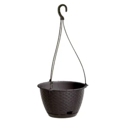 Prosperplast Plantenpot - Kunststof - Donkerbruin - D22 X H14 Cm