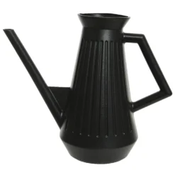 Decoris Gieter - Kunststof - 1,8L - Zwart - Binnen/buiten