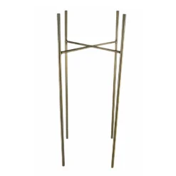 Ter Steege Bloempot Plantenstandaard - Goud - H50 X B25 Cm