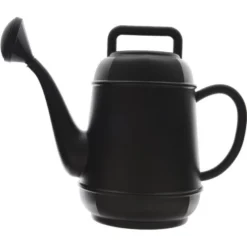 Decoris Gieter - 12 Liter - Zwart - Kunststof
