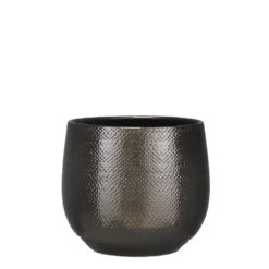 Mica Decorations Gabriel Bloempot - H20 X Ø25 Cm - Brons