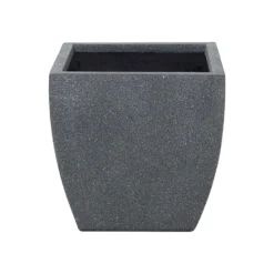 Beliani Plantenbak Voor Buiten ORICOS - Grijs Klei-vezelmengsel