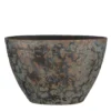 Mica Decorations Bloempot - Koperkleurig - Ovaal - 41 X 20 Cm