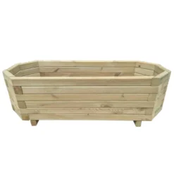 VidaXL Plantenbak Verhoogd 100x40x31 Cm Geïmpregneerd Grenenhout