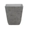 Beliani Plantenbak Voor Buiten DELOS - Grijs Stenenmix