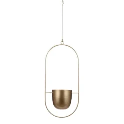 Mica Decorations Dexter Bloempot Hangend Goud