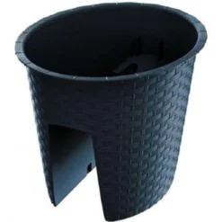 Prosperplast Prosperplats Bloempot Ratolla - Balkon - Antraciet - Kunststof - 6 L