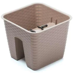 Prosperplast Prosperplats Bloempot Ratolla - Balkon - Taupe - Kunststof - 8,5 L