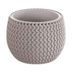 Prosperplast Bloempot Splofy - Taupe - 1400 Ml - 18 Cm