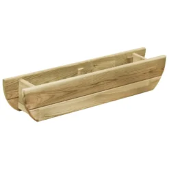 VidaXL Plantenbak Verhoogd 80x16x16 Cm Geïmpregneerd Grenenhout