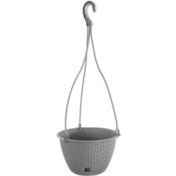 Prosperplast Prosperplats Bloempot Splofy Hangend - Lichtgrijs - Kunststof - 27 Cm