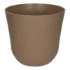 Forte Plastics Bloempot - Taupe - Rond - Kunststof - 25 Cm